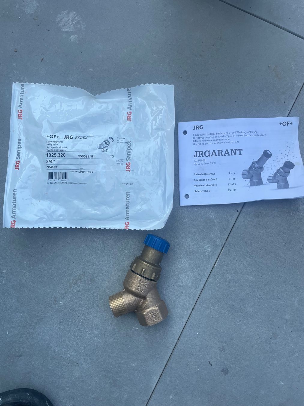 Sanitari: Soupape de sécurité JRG 20 – Usato da Bex venduto da ymaarfi 1