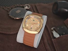 Vintage-Uhr: Rarität GINSBO matic Jubilee-50