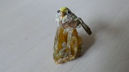 Vogel auf Kristall Felsen Ornament Dekorationsstück