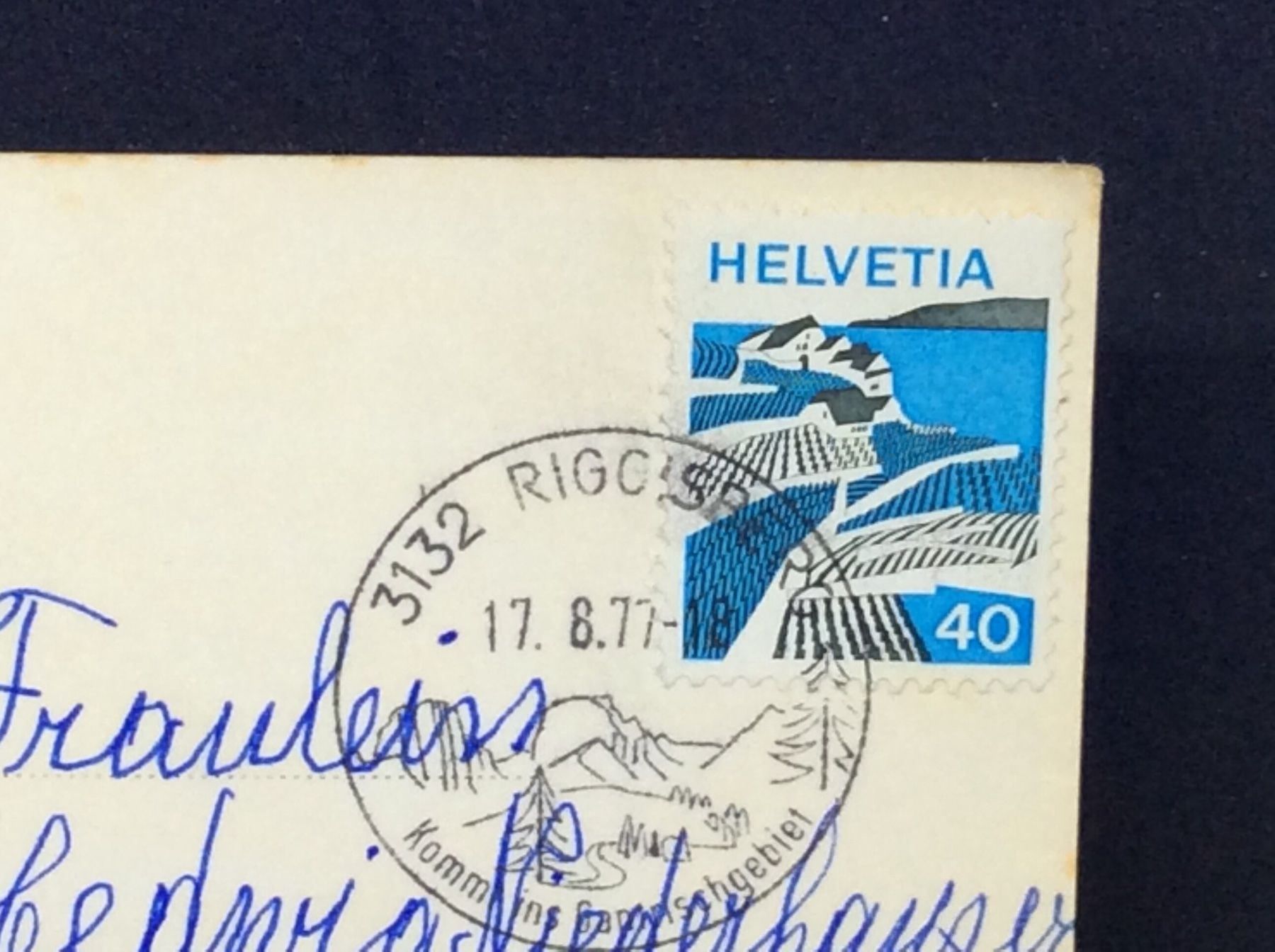 Cartoline postali: Fafleralp 1800, Lötschental – Usato da Widnau venduto da Brusi9 1