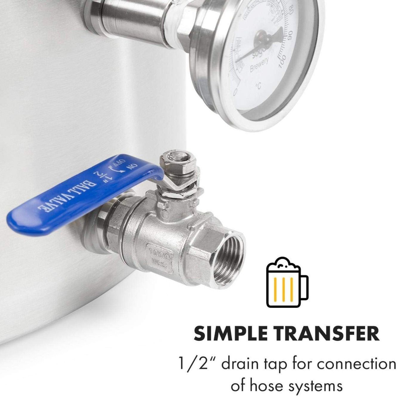 Elettrodomestici da cucina: Klarstein Brauheld Pur - Mash Kettle, Beer Brewing System – Usato da Wolfhalden venduto da tmr_gt5k 2