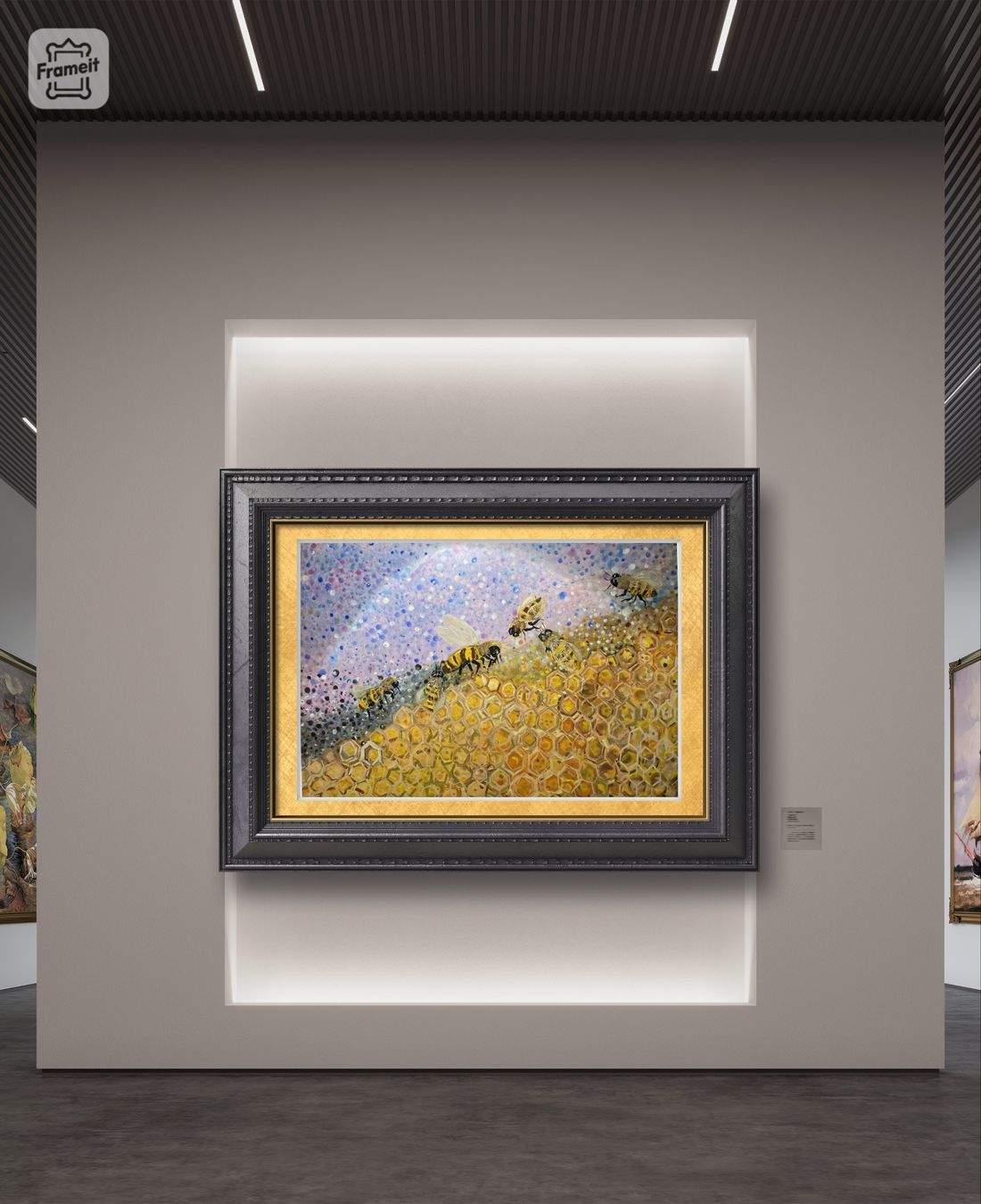 Dipinti: Leben der Bienen Oil Bild Kunst Doks – Nuovo e nell'imballaggio originale da Beromünster venduto da dok_b8mf 2