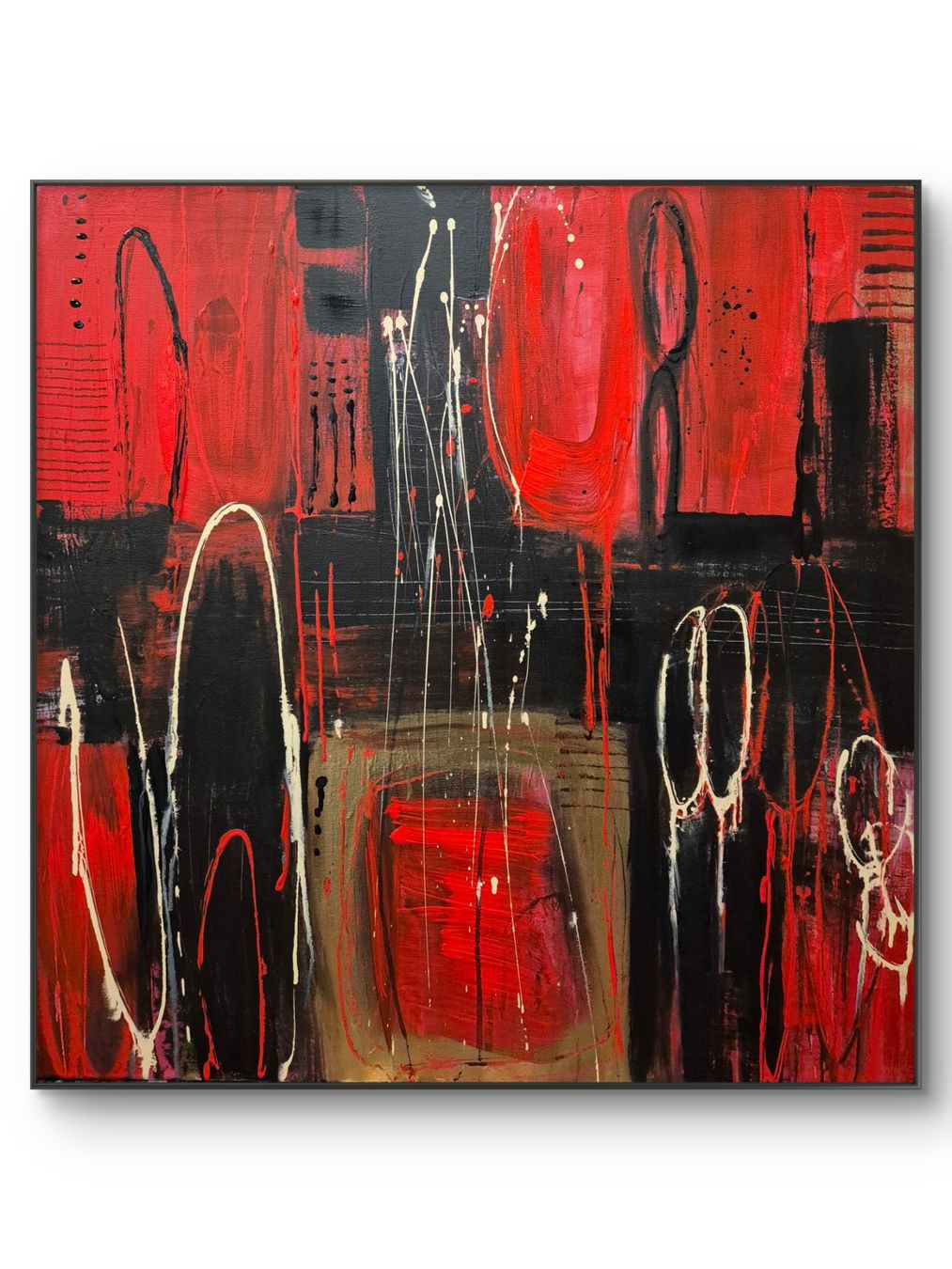 Poster & Bilder: Abstraktes Bild 80x80cm – Neu (gemäss Beschreibung) aus Urdorf von Contra8 1