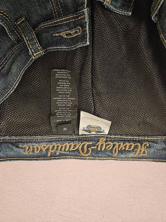 Jeans: Motorrad Jeans Harley Davidson Grösse 12 – Usato da Abtwil SG venduto da Mortio