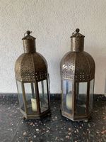 2x Windlichter, orientalisch, vintage Stil