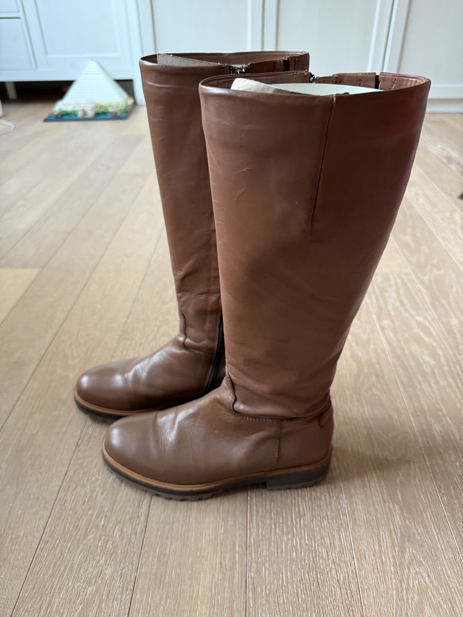 Scarpe da donna: Lederstiefel braun Gr. 36 - Herbst Trend – Nuovo (secondo la descrizione) da Gockhausen venduto da nad_fv2p 1