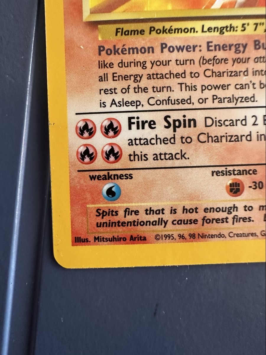 Pokémon Carte collezionabili: Charizard Holo 4/102 Base Set - 4th Print 1999-2000 - EN – Usato da Lausanne venduto da yan_m5zs 5