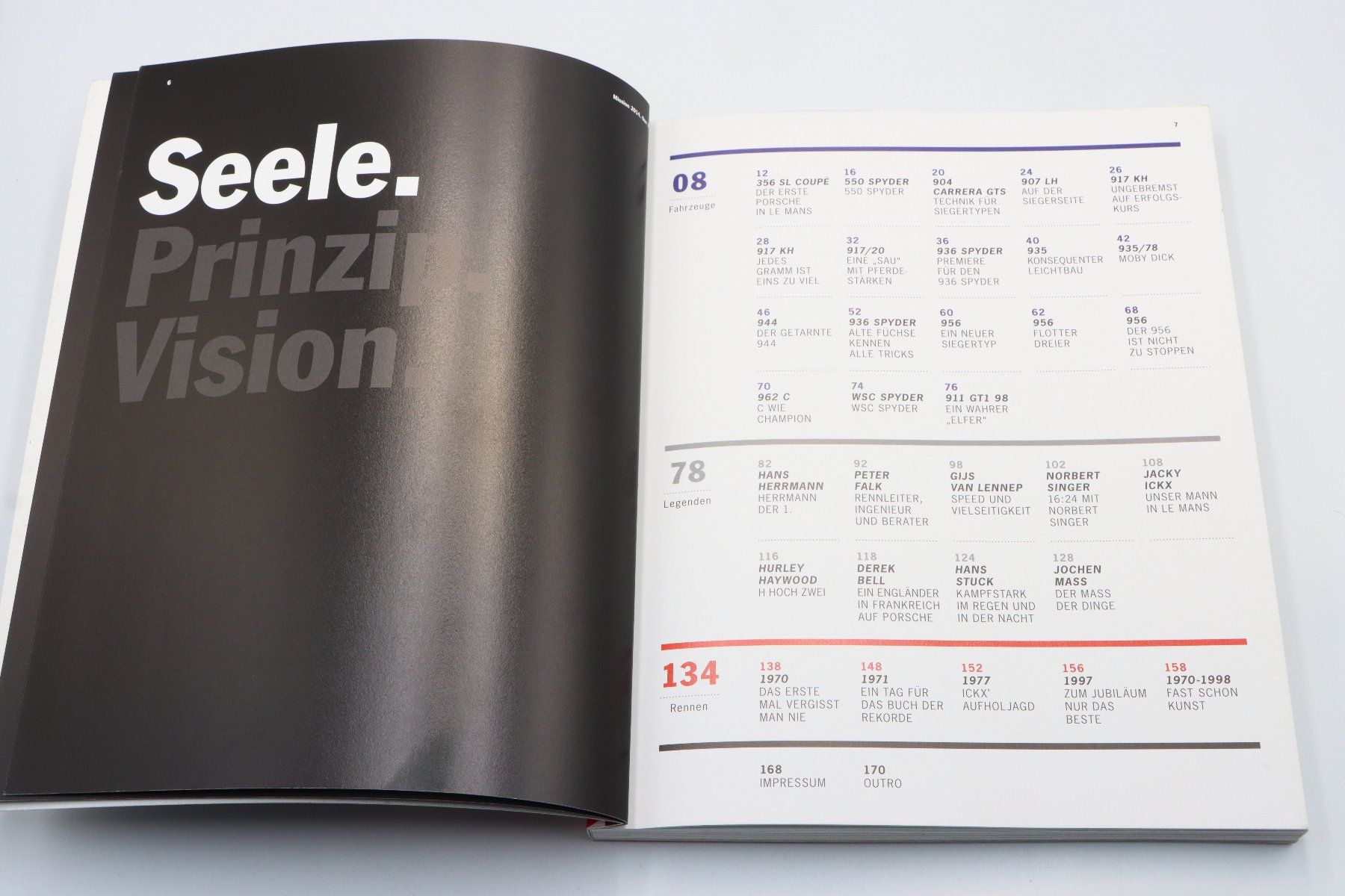 Libri: Porsche Mission 2014 Our Return Softcover Buch 2014 – Usato da Bühl b.Aarberg venduto da Collectorpassions 2