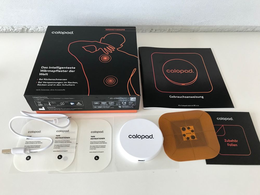 CALOPAD Tiefenwärmepflaster Starterset (Gebraucht) in Gersau für CHF 29 ...