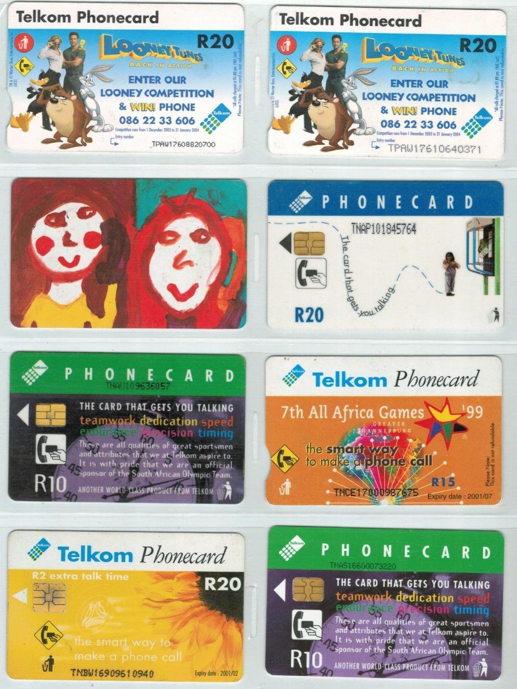 Telefon- & Taxkarten: 8 Telefonkarten Afrika – Gebraucht aus Zürich von Tolima194 1