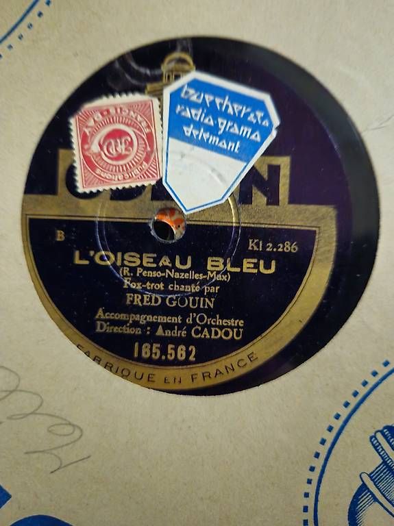 Vinyles: 78 tours / Shellac / env 400 disques / moins de 0.30.- pce. – D'occasion à Geneve par AlbertFink74 2