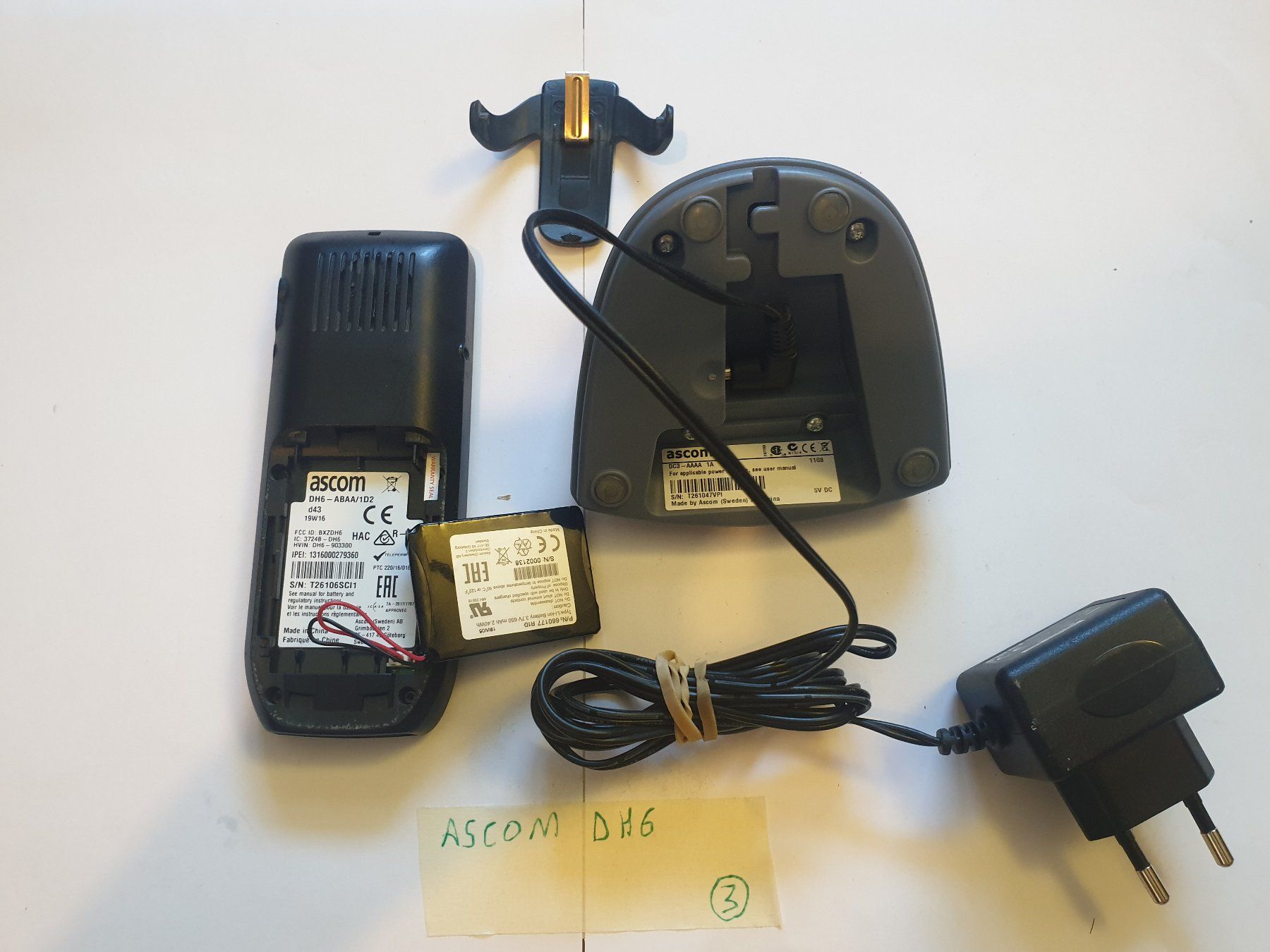 Telefoni: Combiné téléphonique Ascom DH6 – Usato da Moudon venduto da Amaroli7 1