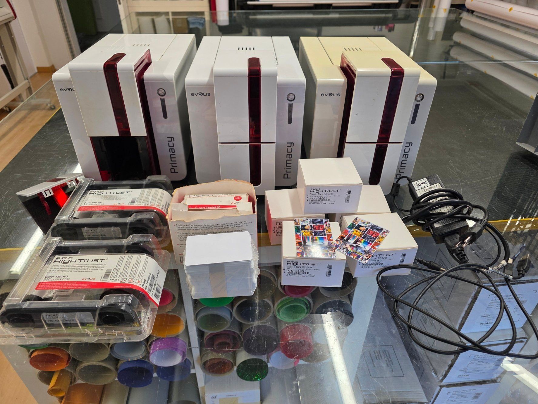 Drucker: Kartendrucker Evolis Primancy 3stk. – Gebraucht aus Lugano von APX24