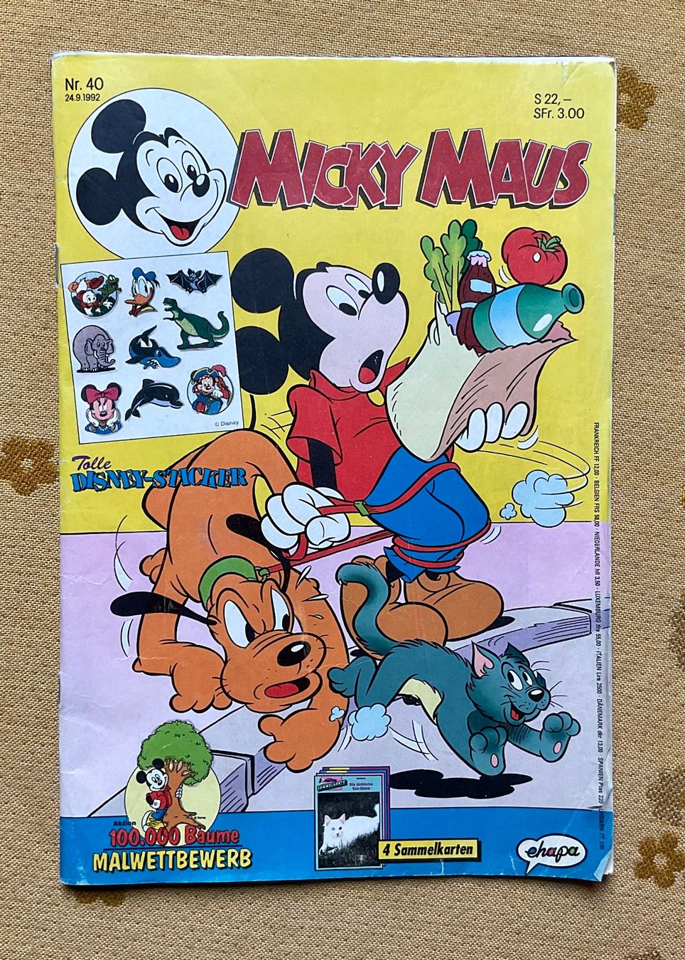 Fumetti: Micky Maus Heft Nr 40 von 1992 – Usato da Endingen venduto da nathan05