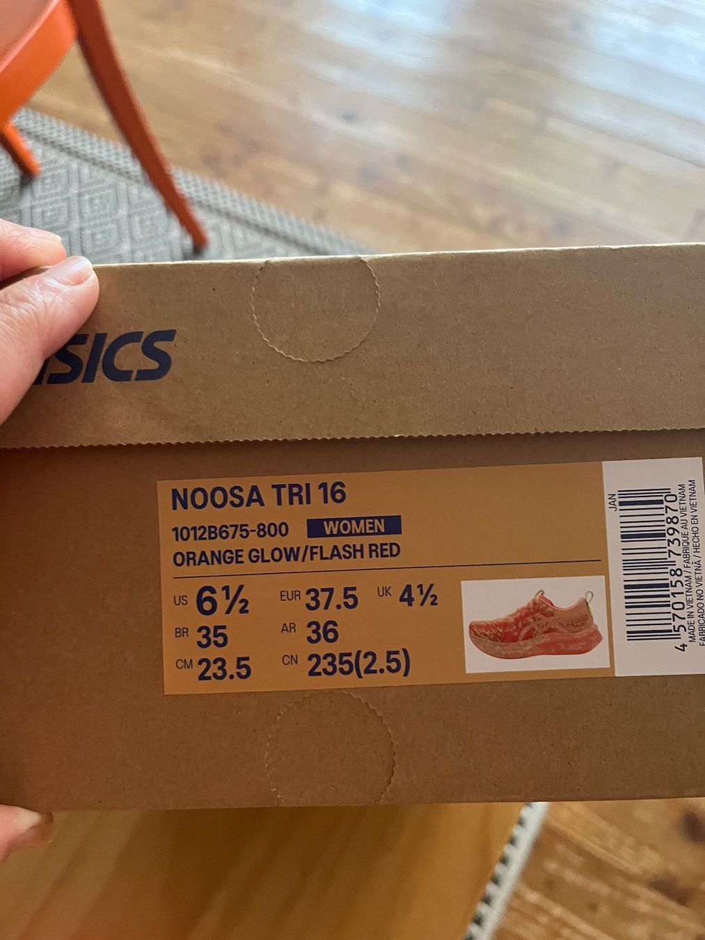 Asics Chaussures femmes: Asics Nosa TRI 16 – Neuf avec emballage d'origine à Berneck par flokati01 1