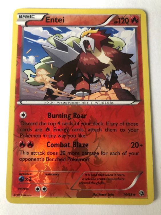 Entei Reverse Holo Kaufen auf Ricardo