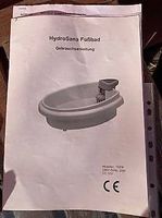 Hydrosana Fussbad occasion mit Ersatzspule