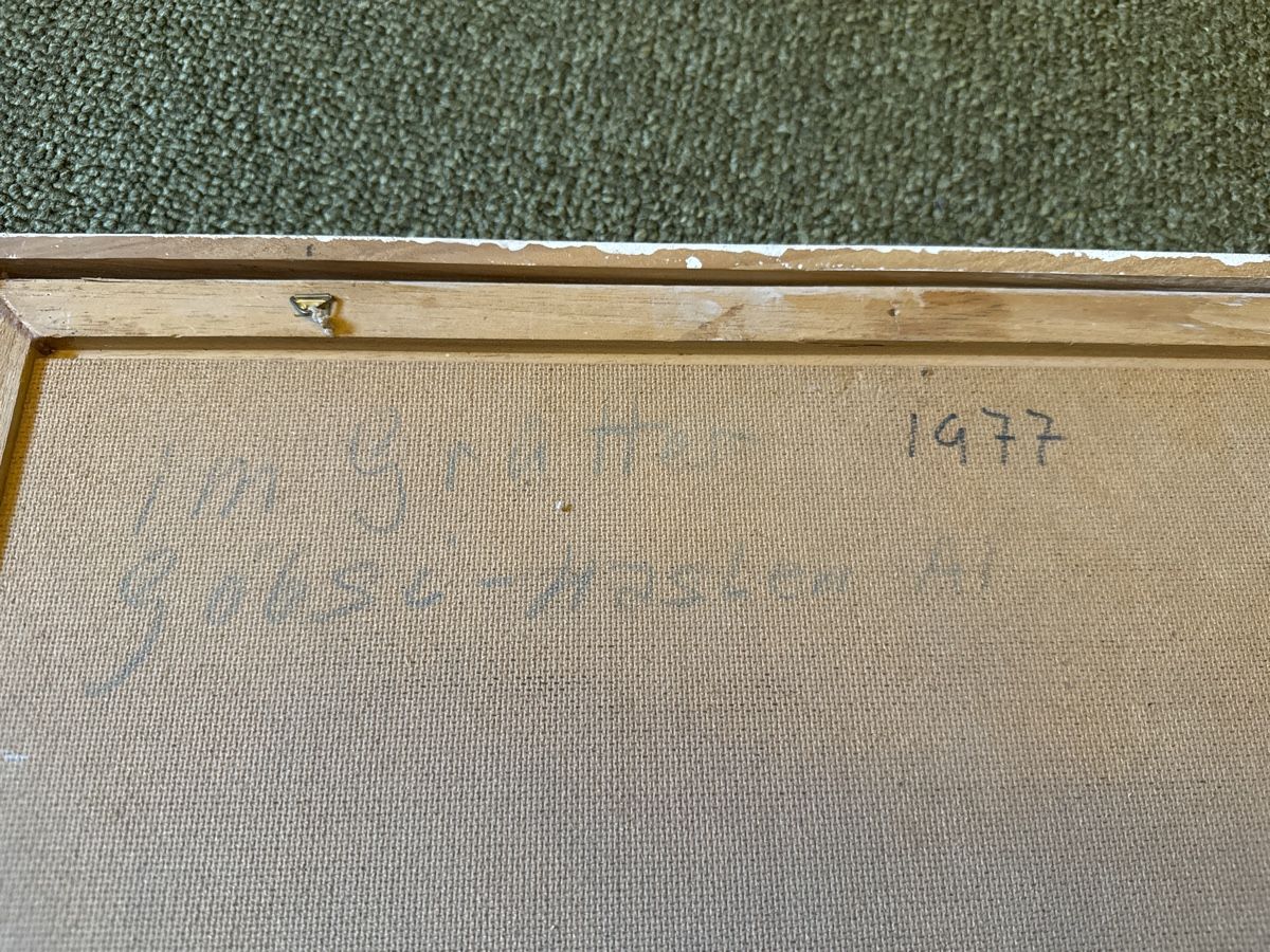 Gemälde: Bild  E. Walser 1977 – Gebraucht aus Bühler von comaneci 2