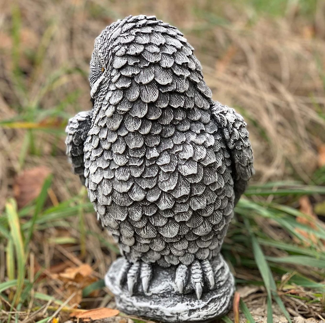 Skulpturen & Statuen: Eule Gartenfigur Gartenskulptur Steinfigur Steinskulptur – Neu (gemäss Beschreibung) aus Lopagno von CLep 3