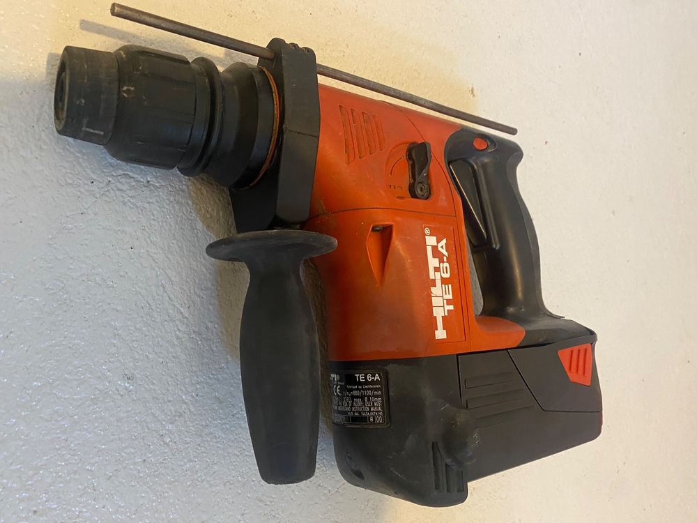 Adaptateur Hilti TE 6-A BAP - Vendu Pour Pièces Détachées, Non Testé, Idéal Pour Réparation !