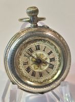 Damentaschenuhr Silber 0.800  läuft