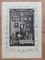 Exlibris Josef Sattler - Original Radierung