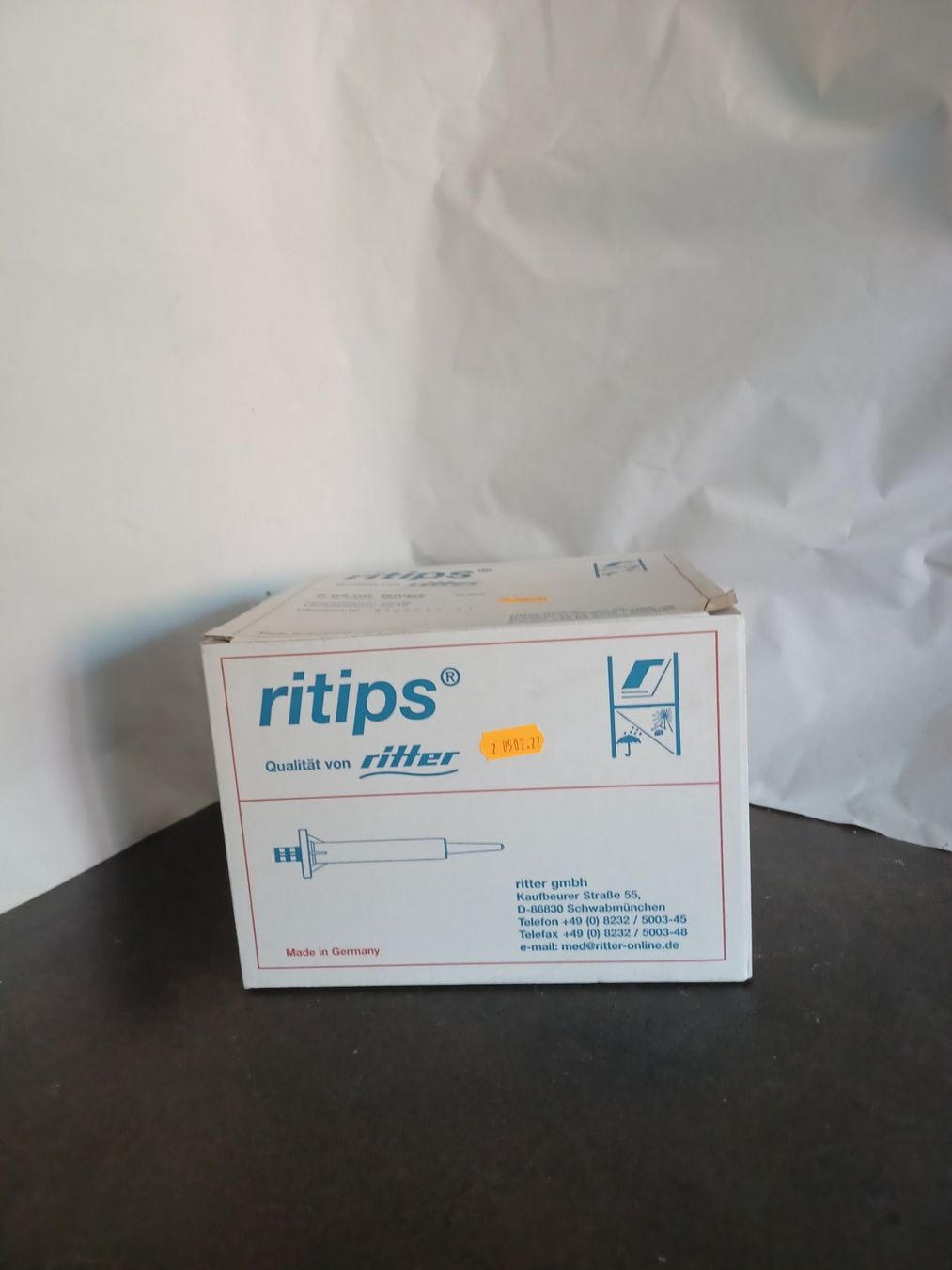 Medizinaltechnik: Ritips Ritter 0,05ml – Neu und originalverpackt aus Schupfart von philippb06 1