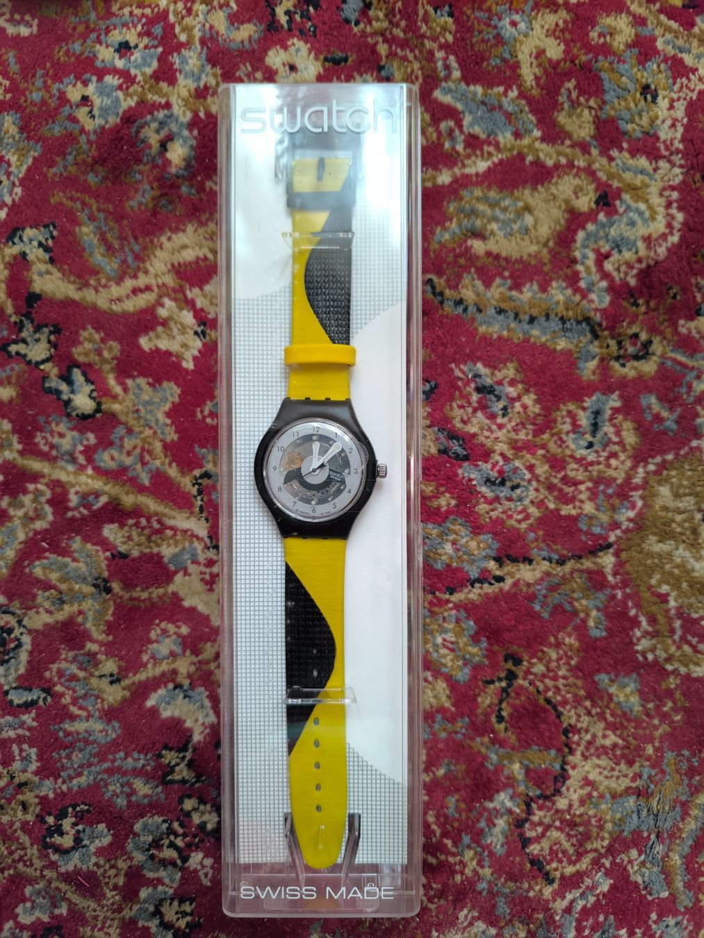 Swatch Orologi: Swatch auto quarz yellow – Nuovo e nell'imballaggio originale da Genève venduto da jim_2t7h