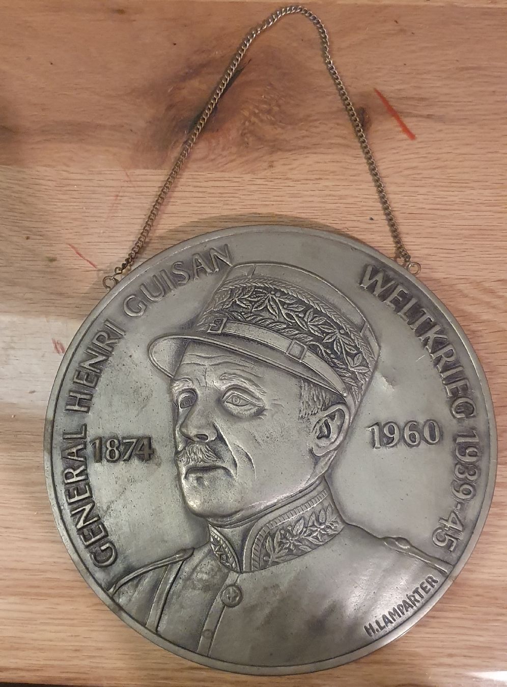 Sculture & Statue: General Guisan / Relief / Wandbild – Usato da goldingen venduto da M.Balmer-13