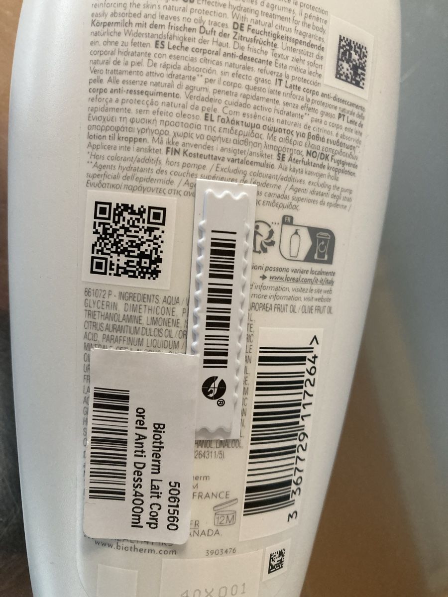 Biotherm Idratazione: Biotherm Lait Corporel, 400ml, fast neu – Usato da Zürich venduto da einefreude 3
