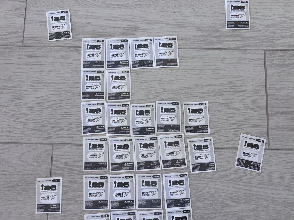 Panini Sammelbilder & Trading cards: FIFA world cup 2026 Paninis 57 Stücke – Neu (gemäss Beschreibung) aus Courtaman von reingruber 4