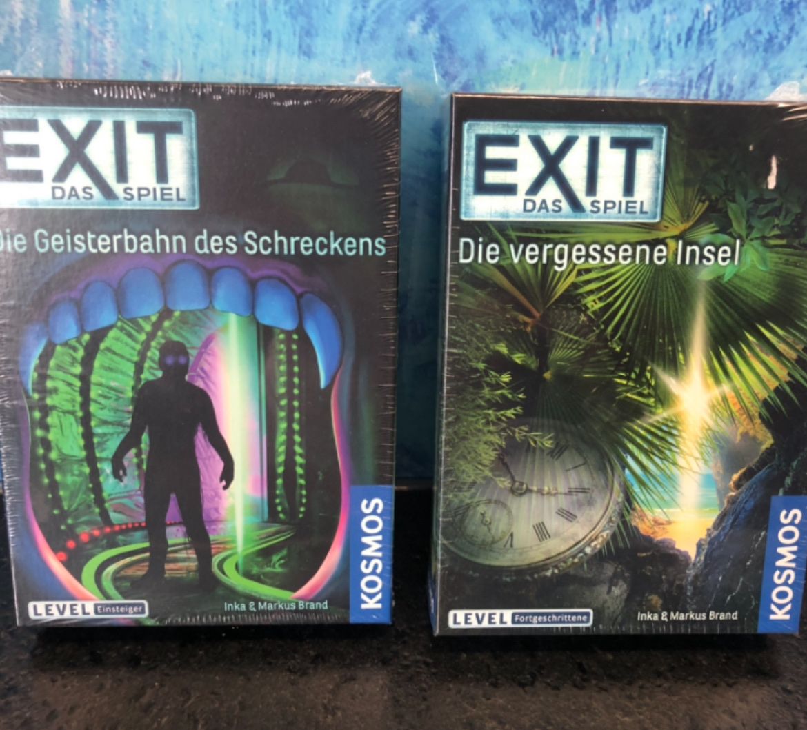 Kosmos Giochi: Exit Spiele Escape Room Gesellschaftsspiele Strategiespiele – Nuovo e nell'imballaggio originale da Frauenfeld venduto da Babytimmy