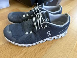 ON Laufschuhe, dunkelblau, Gr. 42, häufig getragen