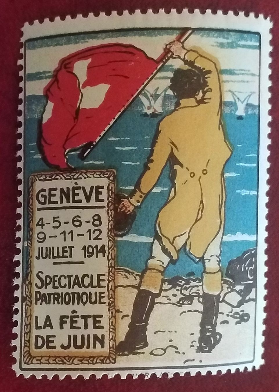 Tutti i francobolli: MA482) 1914 Vignette Genefe, postfrisch – Usato da Baden venduto da Eggi