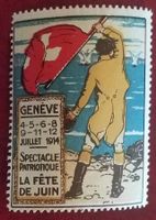 MA482) 1914 Vignette Genefe, postfrisch