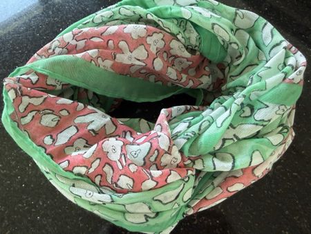TCM Schlauchschal/Loop🌸Sommerliches Design🌸sehr leicht