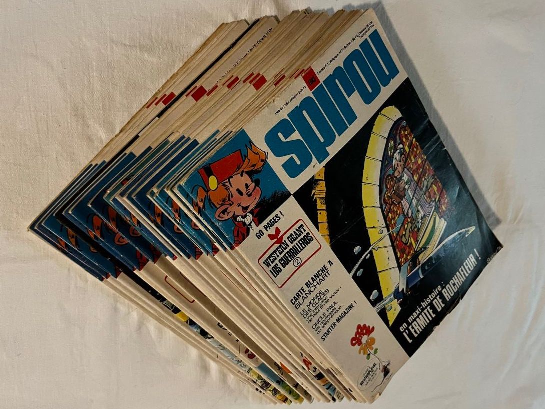 Fumetti: Spirou Comichefte 1973  Hebdo 22stk – Usato da bretzwil venduto da nightflasher