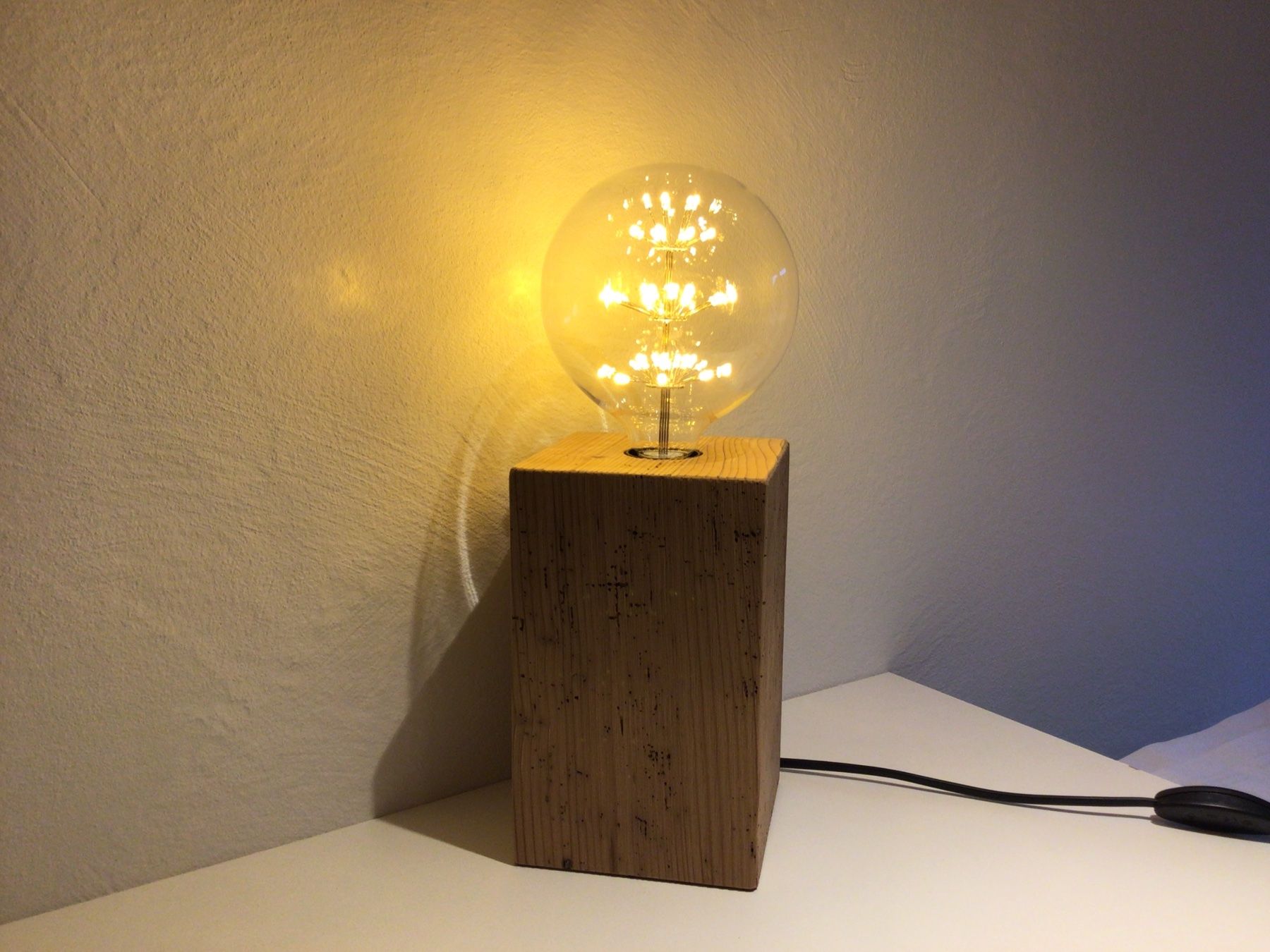 Lampen: Sockellampe Altholz – Neu (gemäss Beschreibung) aus Benken SG von Hagli76 1