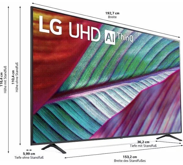 LG Televisori: 86 Zoll TV von LG – Usato da Rebstein venduto da alp_ky97 2