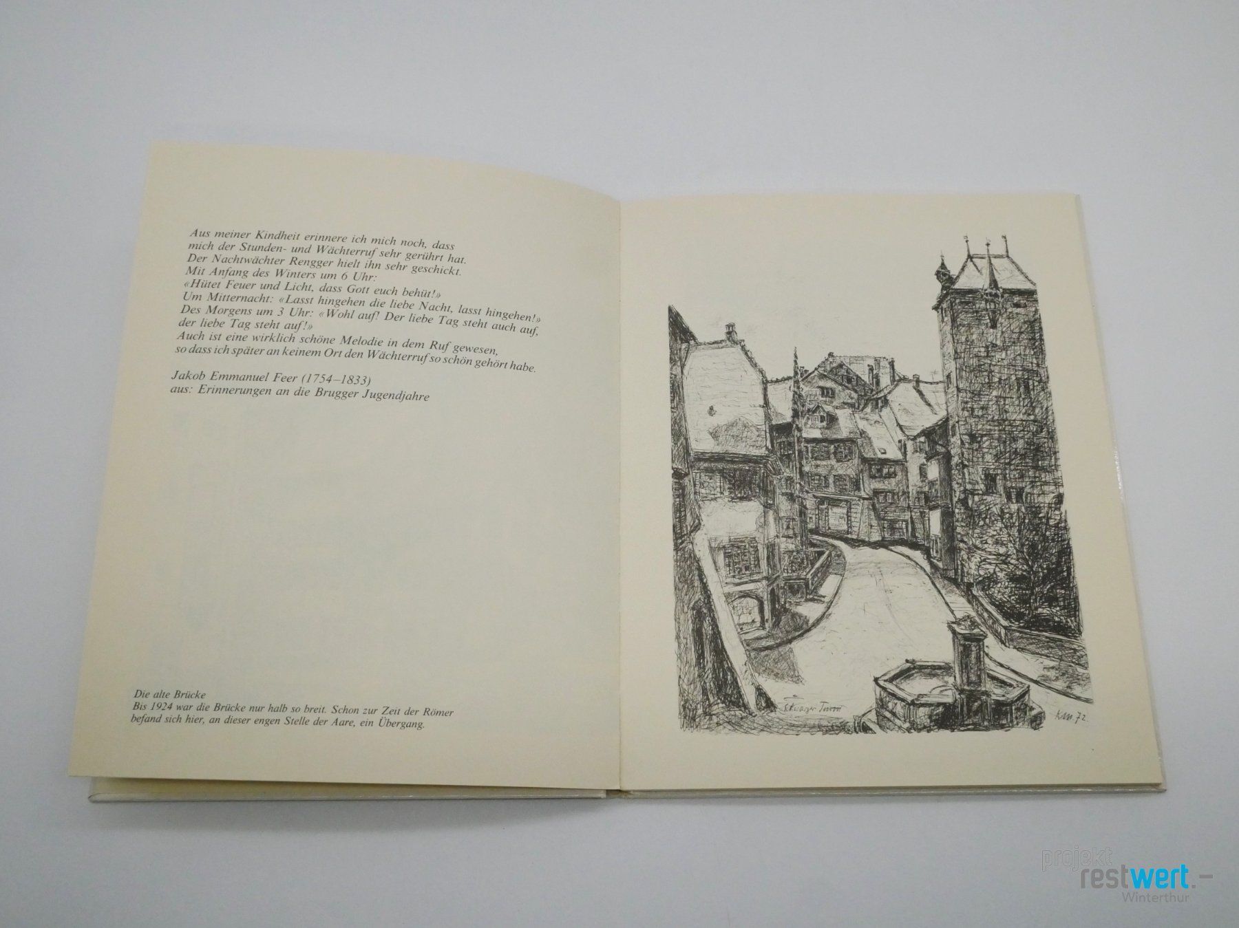 Libri: KARL MÜLLER / Brugg Bilder einer Stadt – Usato da Winterthur venduto da Restwert_Winterthur 2