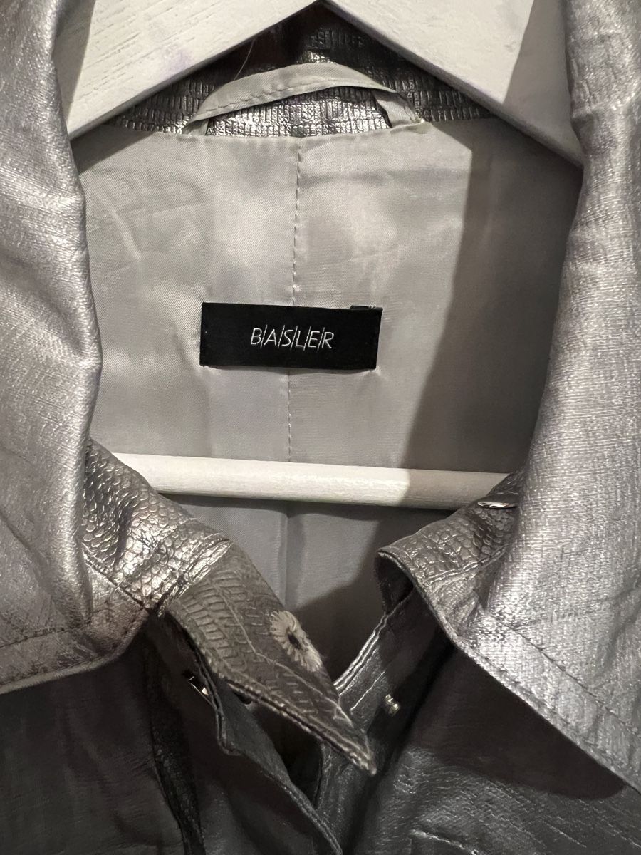 Basler Giacche: Basler Gr. 40 - silber Jacke - tolle Applikationen – Usato da Bonaduz venduto da Malves10 2