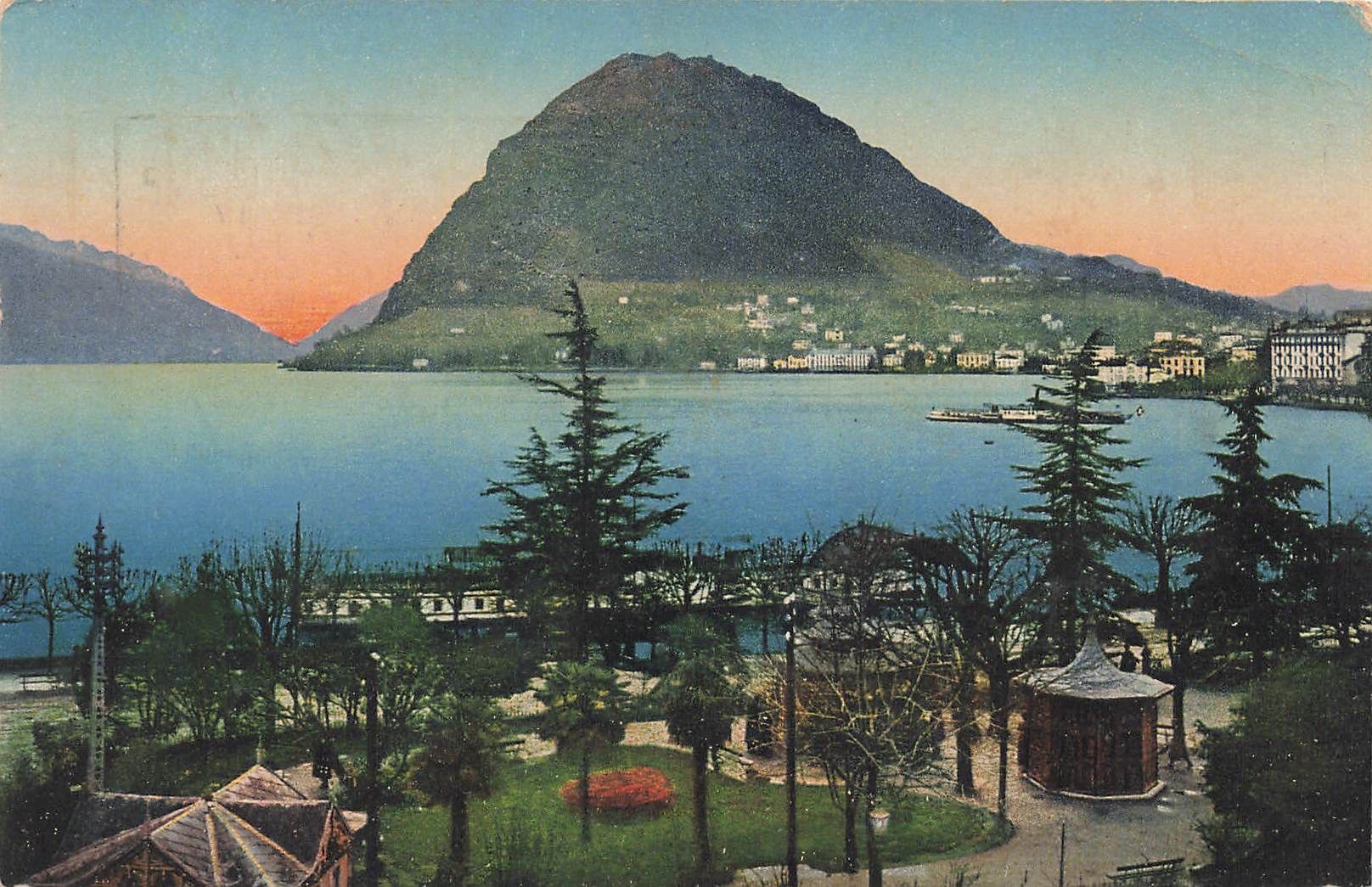 Cartoline postali: Lugano San Salvatore – Usato da Biasca venduto da Blenio71
