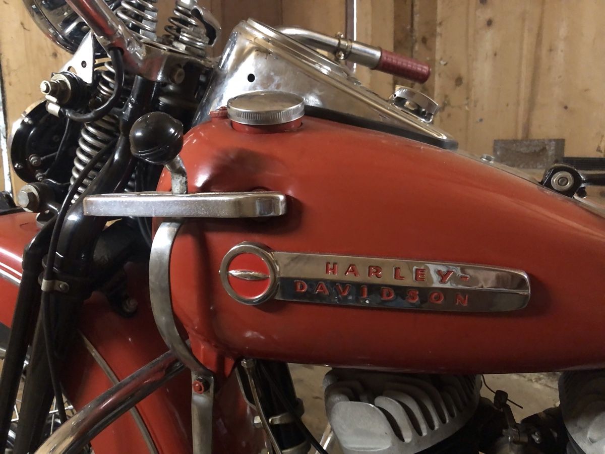 Harley-Davidson Chopper: Harley Davidson WL 1948 Summer price – Usato da vulliens venduto da colida63 1