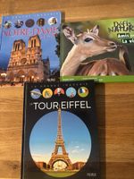 3 Kinderbücher: Notre Dame, Eiffelturm, Tiere - Top!