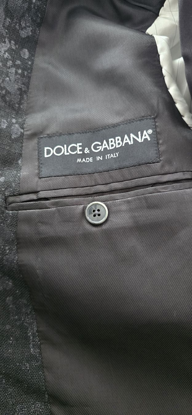 Dolce & Gabbana Giacche: Blazer Dolce & Gabbana jacquard a contrasto – Usato da Minusio venduto da liam04 3