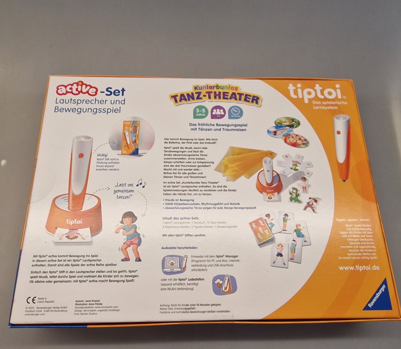 Tiptoi Giochi: Tiptoi active-Set: Tanz-Theater - Neu – Nuovo e nell'imballaggio originale da Oberuzwil venduto da aseinkaufswelt 1