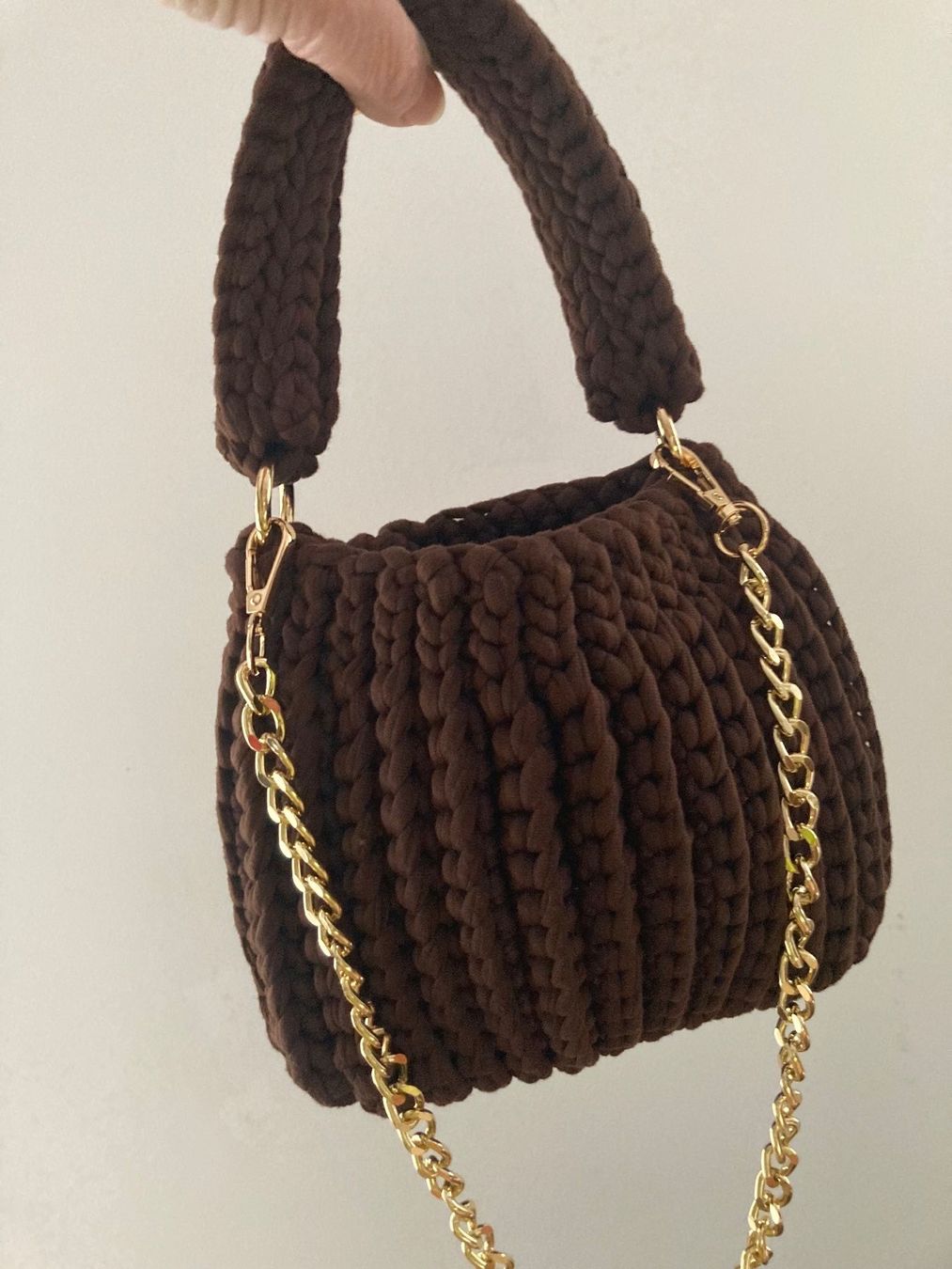 Taschen für Damen: Mini Tasche selbstgehäkelt – Neu (gemäss Beschreibung) aus Manno von tin_2vgz