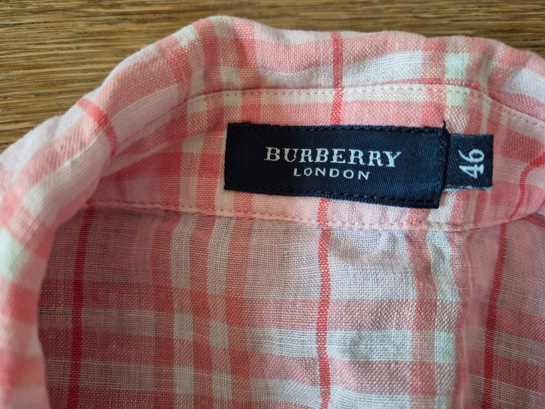 Burberry Camicette: Burberry Hemd Gr. 46 Karomuster  Sommer Leicht – Usato da Basel venduto da Navona 2
