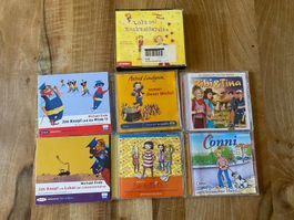 7 CD Hörspiele, Jim Knopf, Connie, Bibi&Tina