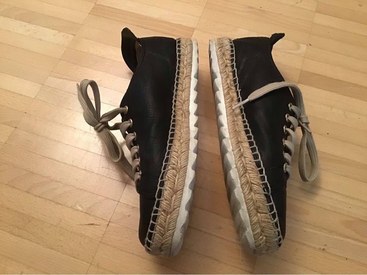 Scarpe da donna: Leder Espadrillo – Usato da Dübendorf venduto da NissanCC 2